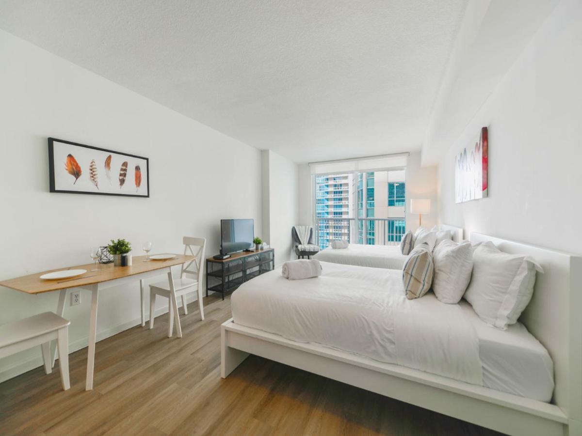 Cozy And Bohemian Studio In Brickell Miami Esterno foto